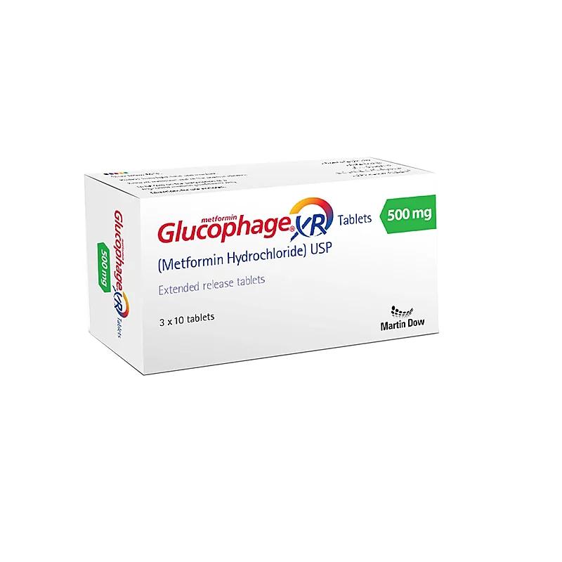 Glucophage (500Mg) 50 Tablets