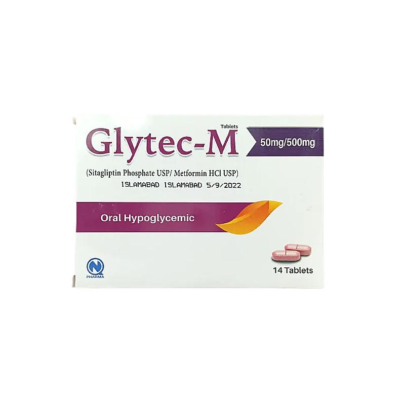 Glytec-M Xr (50Mg/500Mg) 14 Tablets