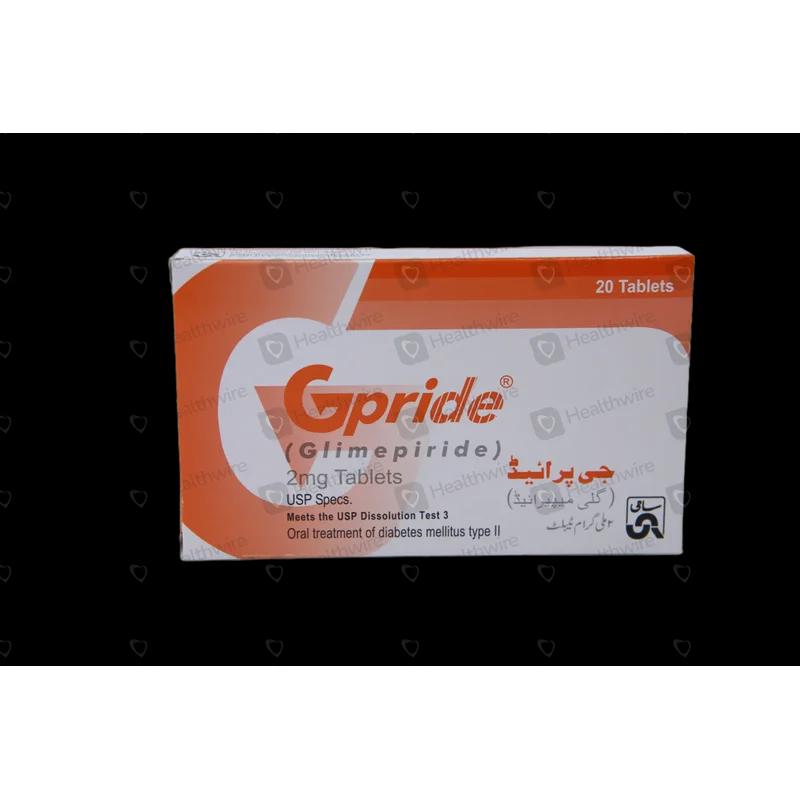 Gpride (2Mg) 30 Tablets