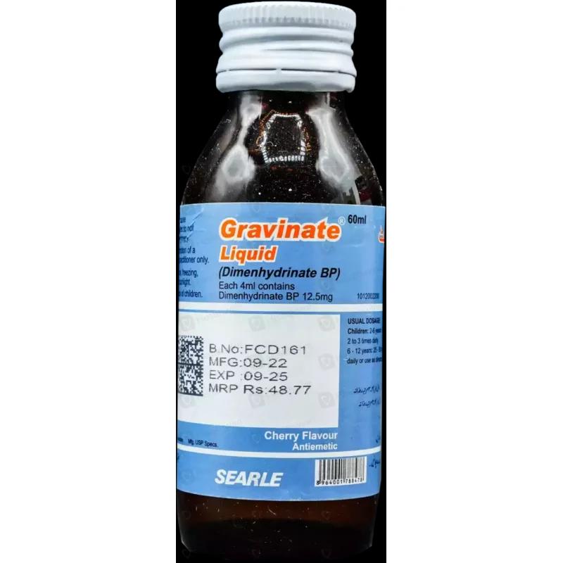 Gravinate (12.5Mg) 60Ml Syrup