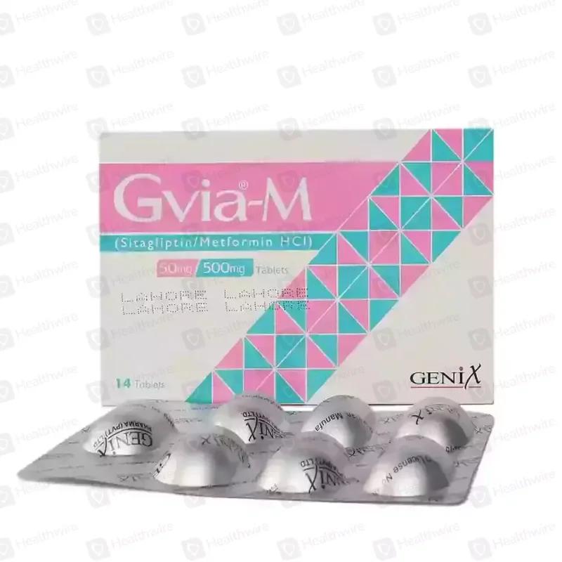 Gvia-M (50/500Mg) 28 Tablets
