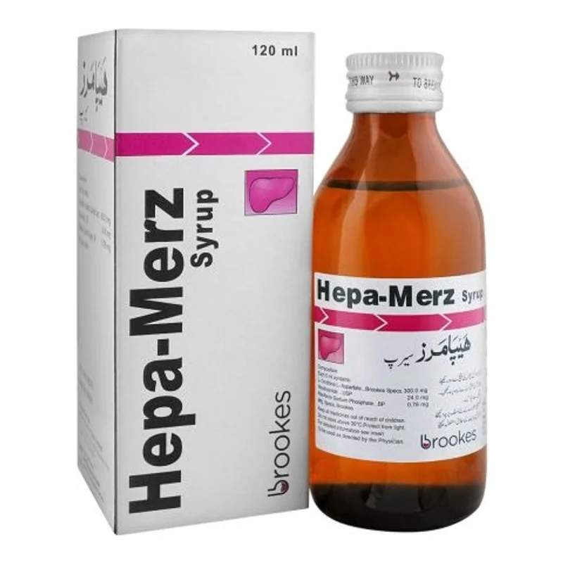 Hepa-Merz (120Ml) Syrup — authentic medicine packaging