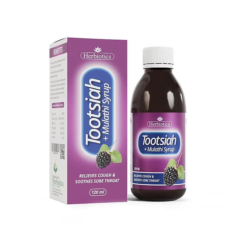 Herbiotics Tootsiah + Mulathi (120Ml) Syrup