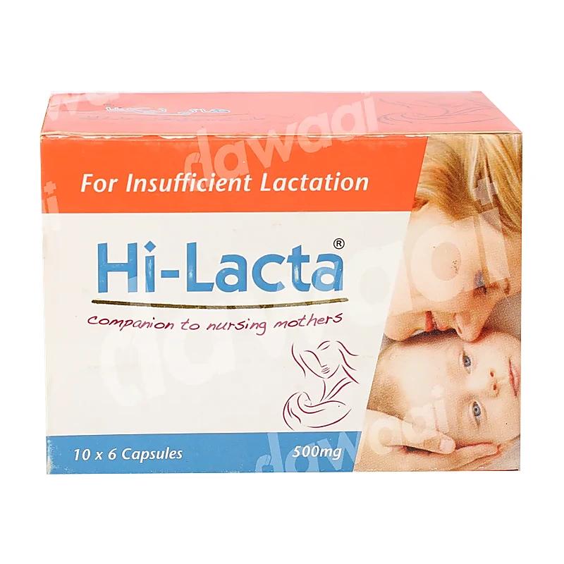 Hi-Lacta (500Mg) 60 Capsules