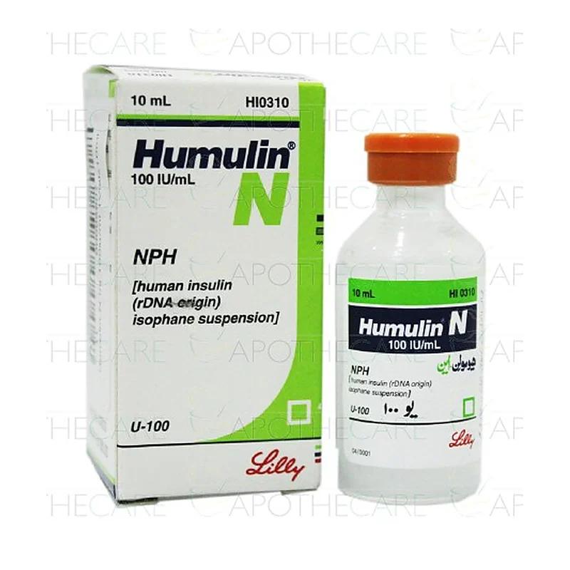 Humulin 70/30 (100Iu/Ml) 5 Cartridges Pack