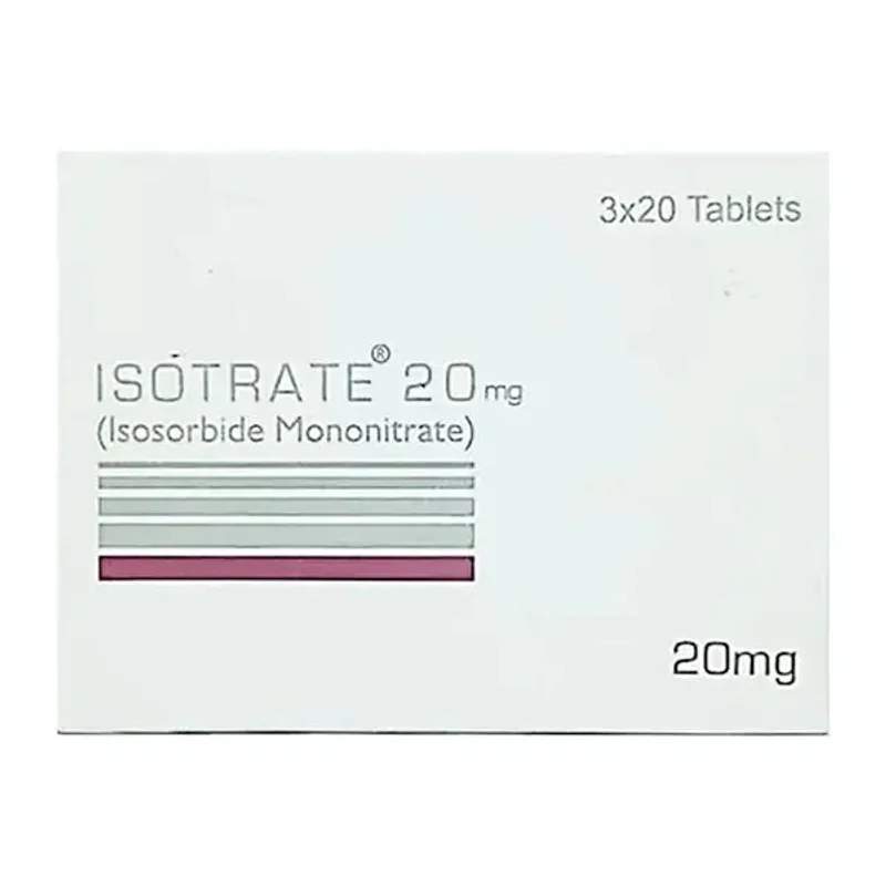 Isotrate (20Mg) 60 Tablets — authentic medicine packaging