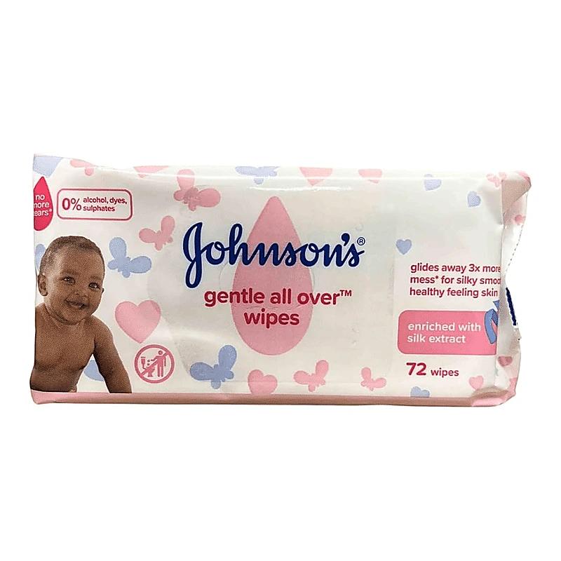 Johnson'S 72 Baby Wipes