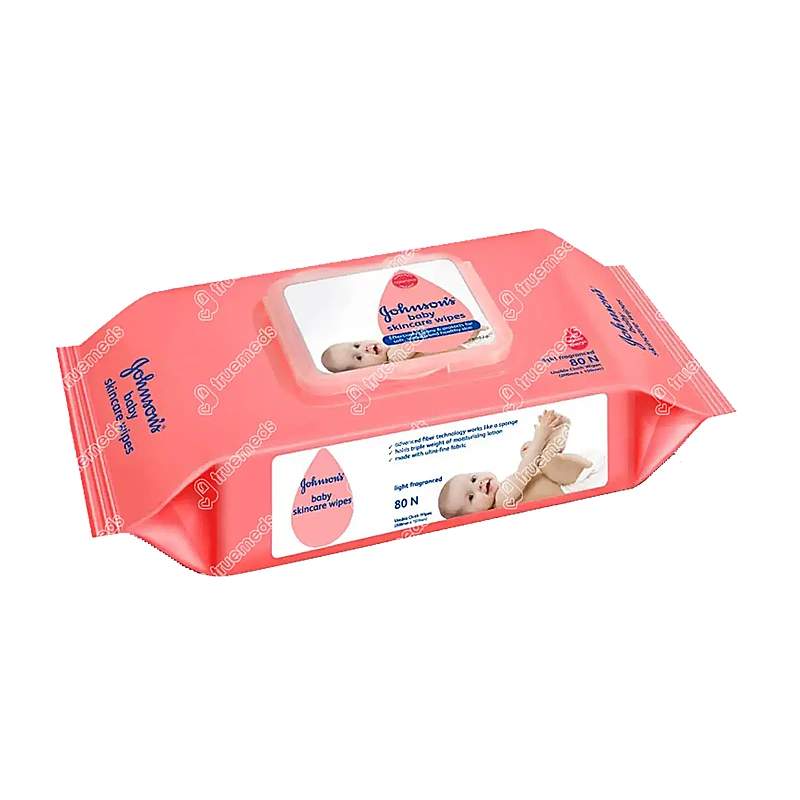 Johnson'S Baby Liner 80Wipes — authentic medicine packaging