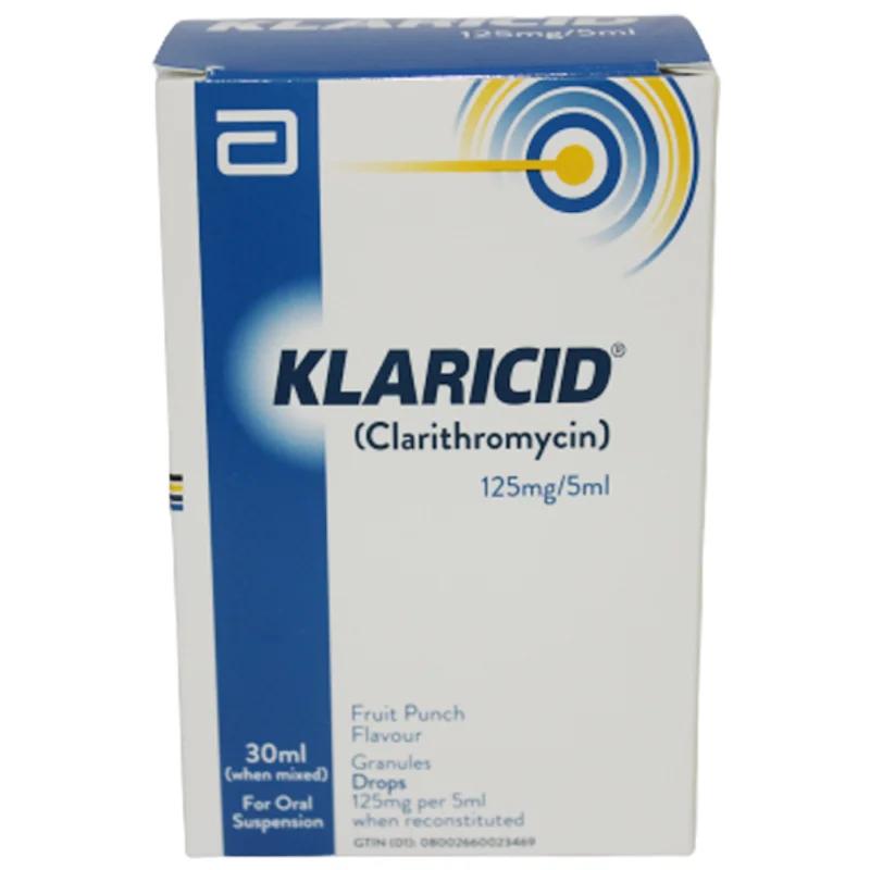 Klaricid (125Mg/5Ml) 30Ml Oral Drops
