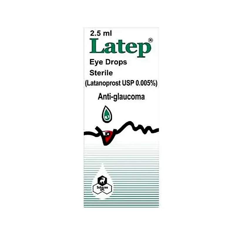 Latep (0.005%) 2.5Ml Eye Drops — authentic medicine packaging