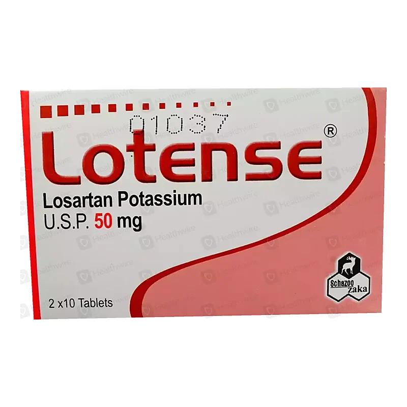 Lotense (50Mg) 20 Tablets