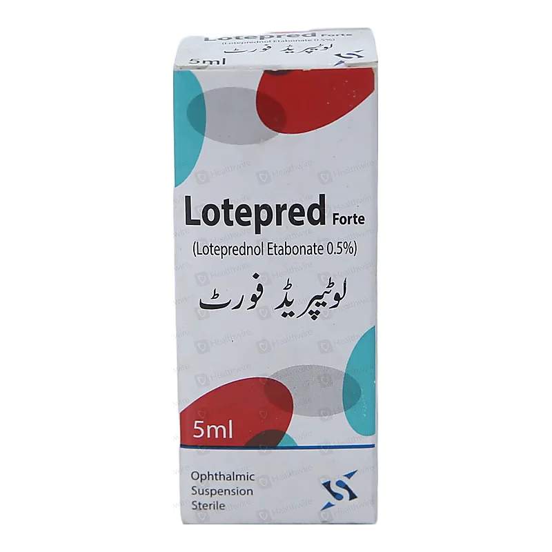 Lotepred-T (0.5/0.3%) 5Ml Eye Drops — authentic medicine packaging