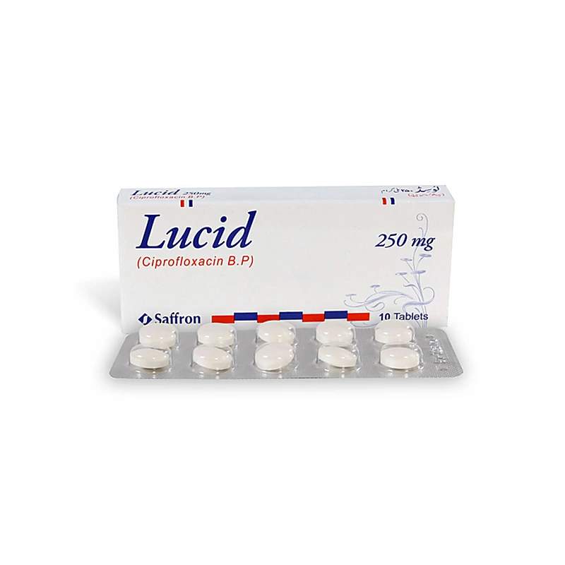 Lucid (250Mg) 10 Tablets — authentic medicine packaging