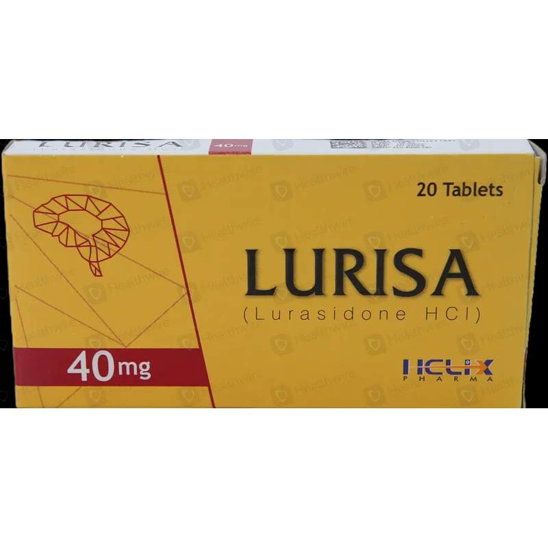 Lurisa (40Mg) 20 Tablets — authentic medicine packaging