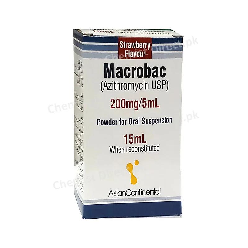 Macrobac (200Mg) 15Ml Oral Suspension