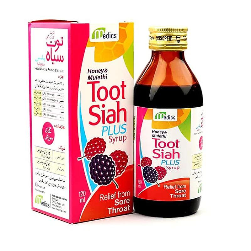 Medics Toot Siah Plus (120Ml) Syrup