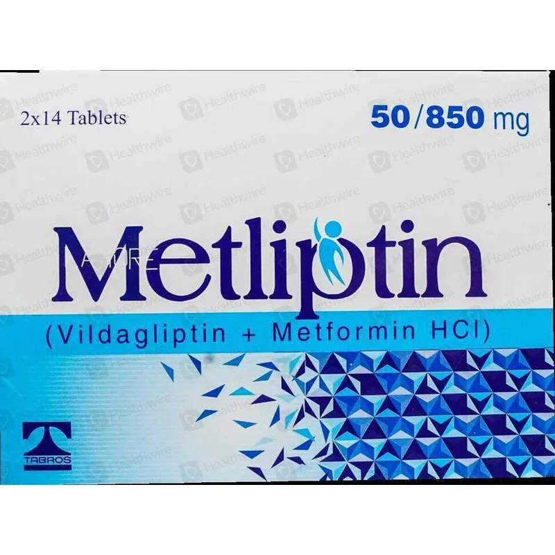 Metliptin (50/850Mg) 28 Tablets