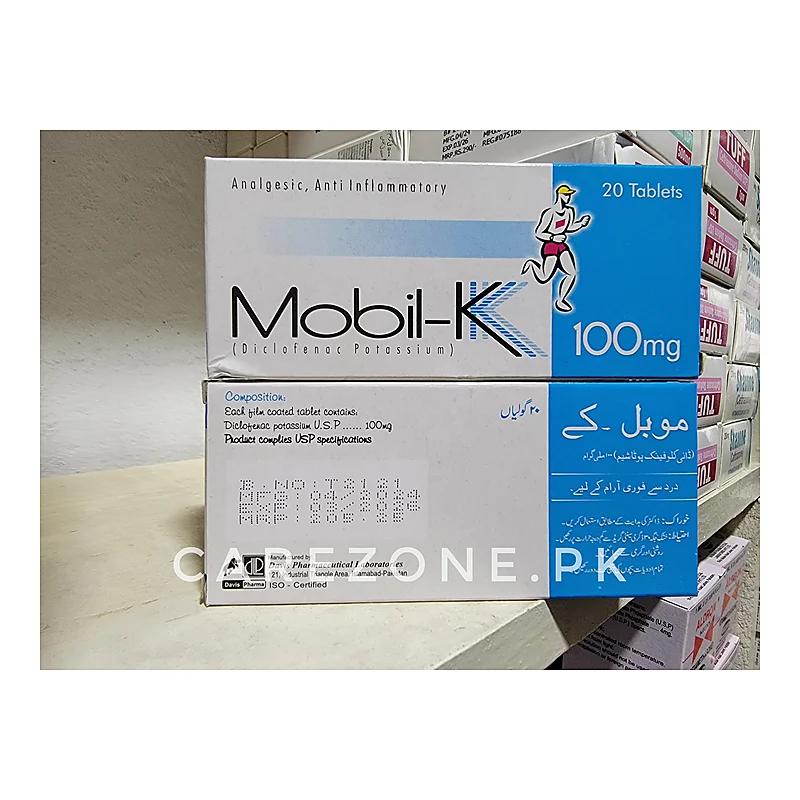 Mobil-K (100Mg) 20Tablets