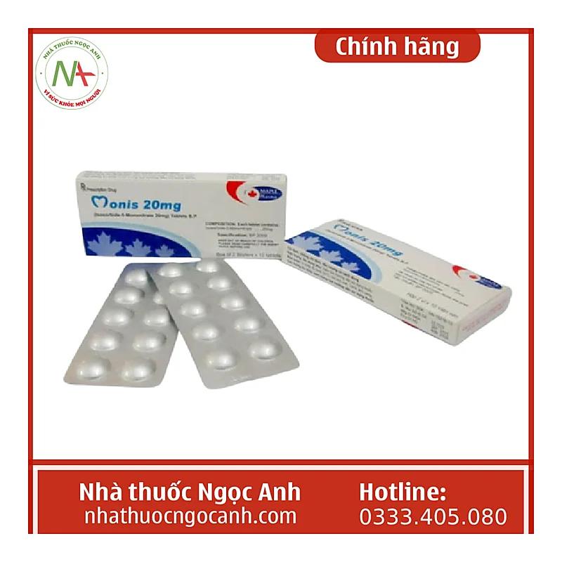 Monis (20Mg) 20 Tablets