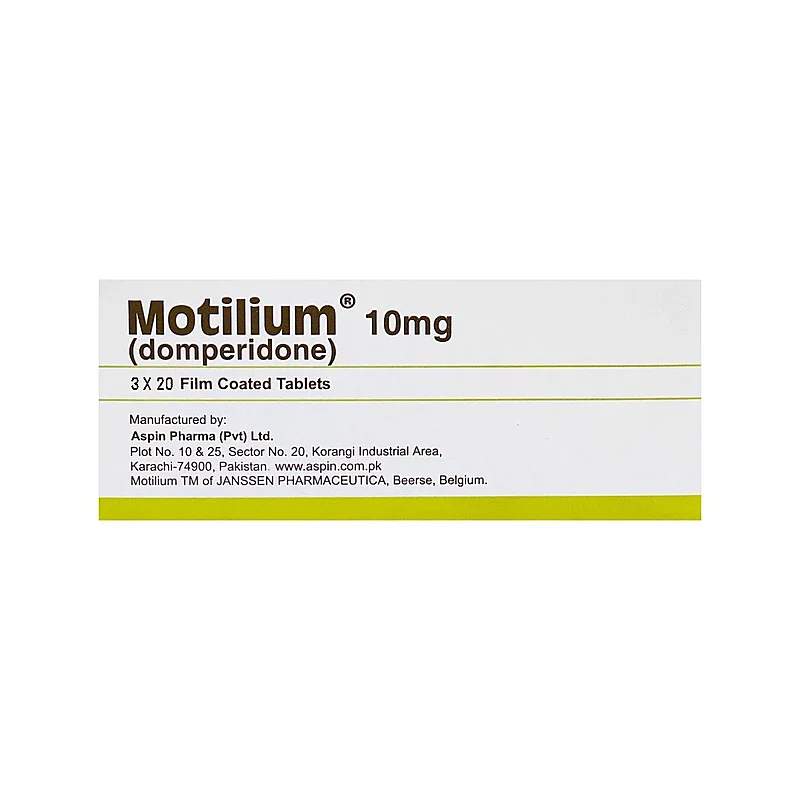 Motilium-V (10Mg) 100 Tablets — authentic medicine packaging