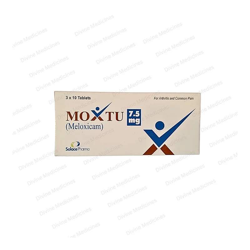 Moxtu (7.5Mg) 30 Tablets — authentic medicine packaging
