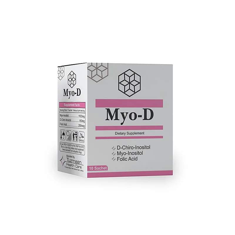 Myo-D 10 Sachet — authentic medicine packaging