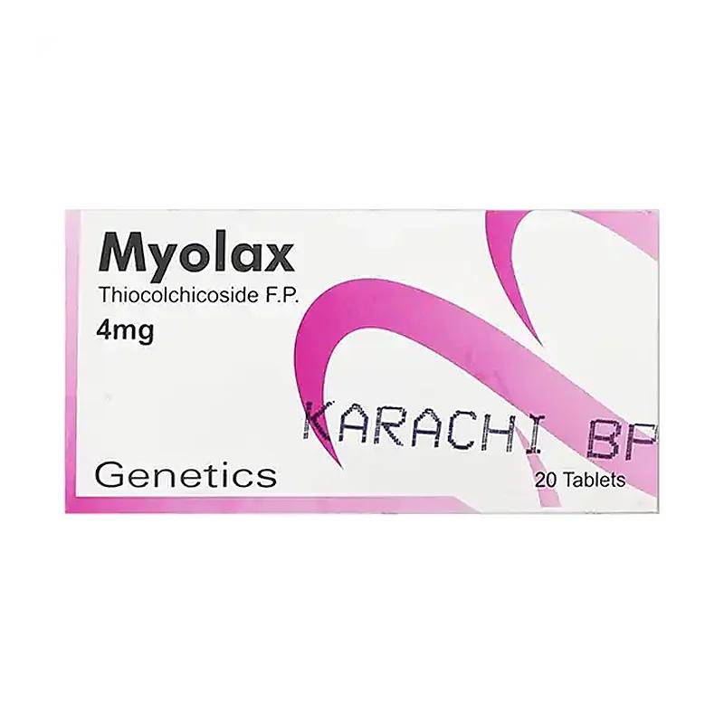 Myolax (4Mg) 20 Tablets