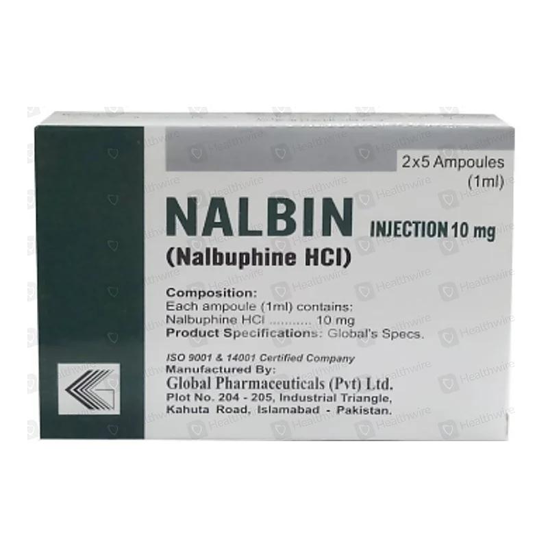 Nalbin (10Mg) 12 Ampoules Injections