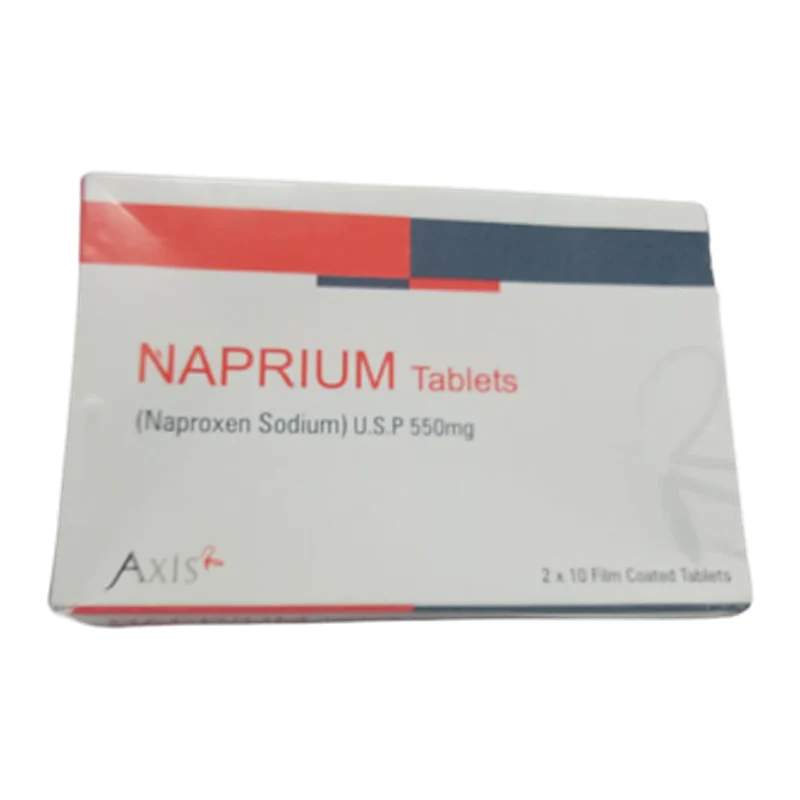 Naprium (550Mg) 20 Tablet — authentic medicine packaging