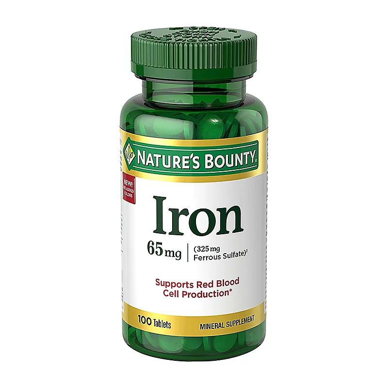 Nature'S Bounty Iron 65 Mg Tab