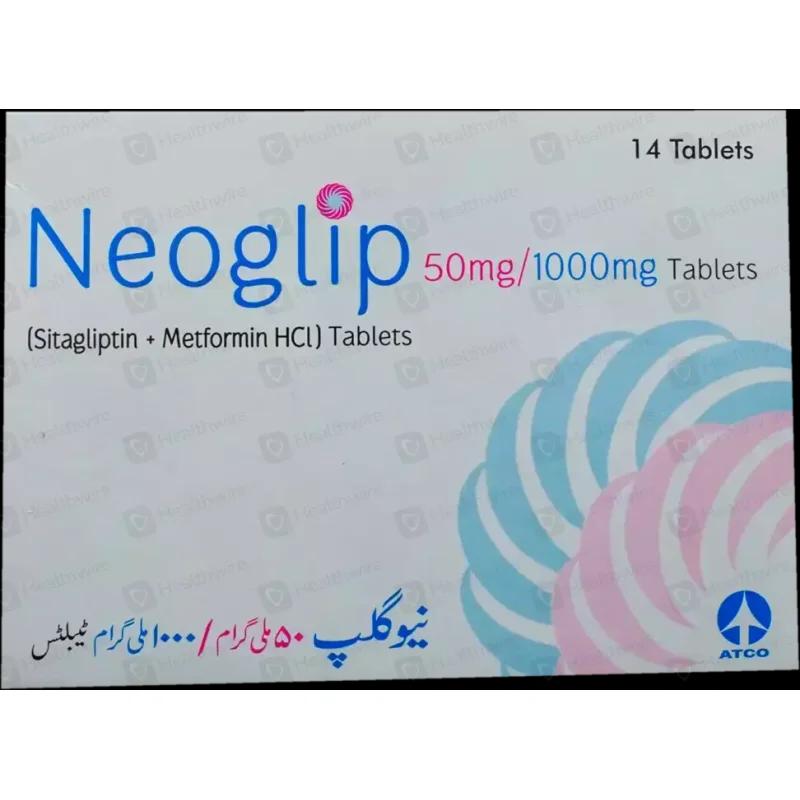 Neoglip (50/850Mg) 14 Tablets