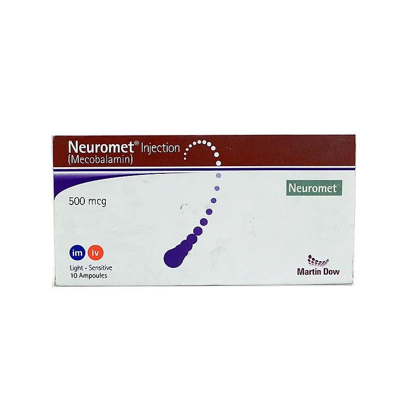 Neuromet (500Mcg) 10 Ampoule Injections
