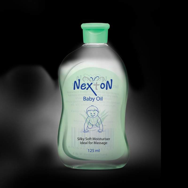 Nexton (Aloe Vera) 125Ml Baby Oil — authentic medicine packaging