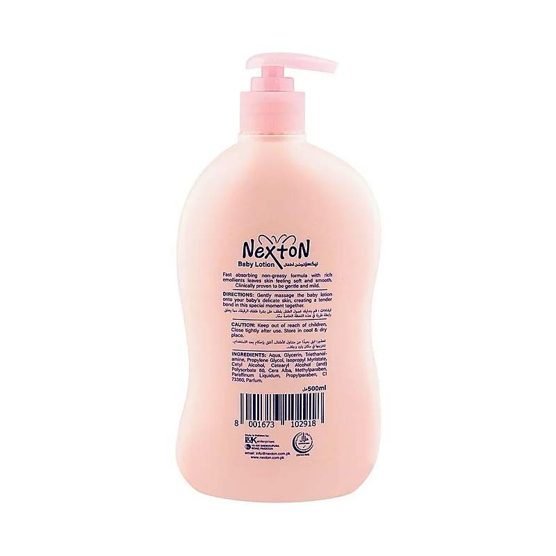 Nexton Baby Lotion 500Ml — authentic medicine packaging