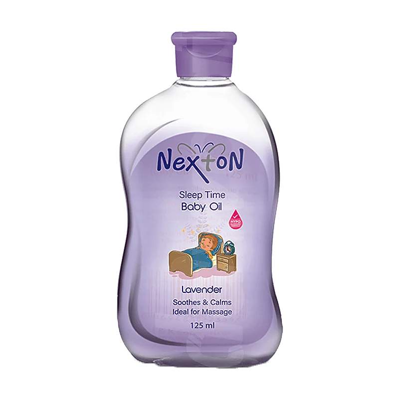 NEXTON BABY OIL 125ML PINK — authentic medicine packaging