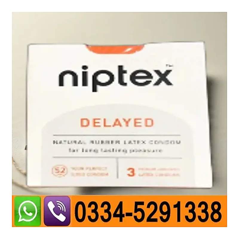 Niptex Delayed 3S — authentic medicine packaging
