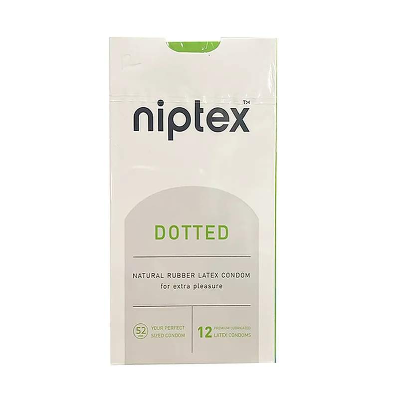 Niptex Dotted Condom 3S — authentic medicine packaging