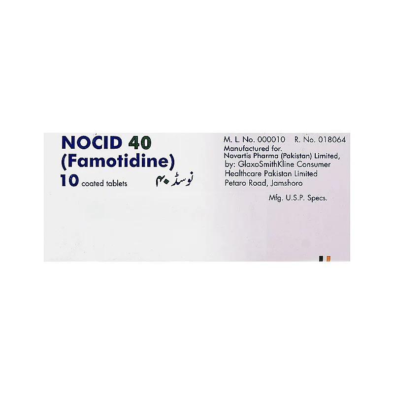 Nocid (40mg) 10 Tablets