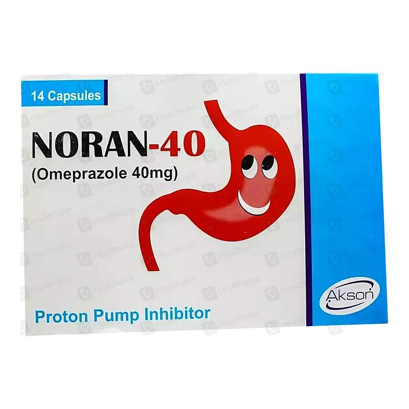 Noran (20Mg) 10 Capsules — authentic medicine packaging