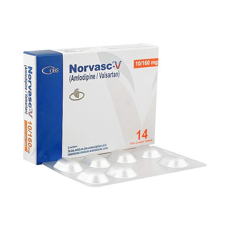 Norvasc V (10Mg/160Mg) 14 Tablets