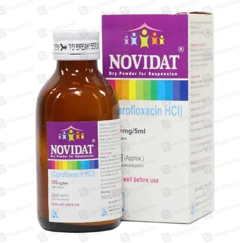 Novidat (125Mg/5Ml) 60Ml Suspension