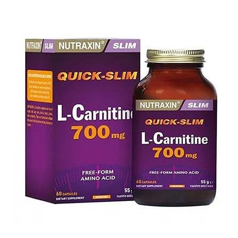 Nutraxin Quick-Slim L Carnitine (700mg) 60 Tablets