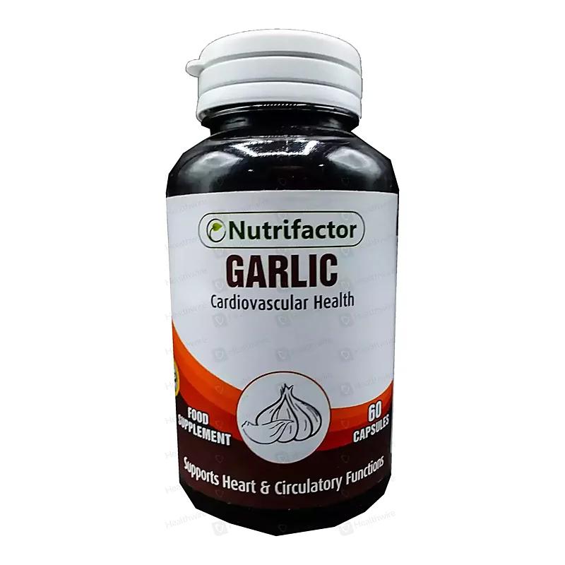 Nutrifactor Garlic (300Mg) 60 Capsules