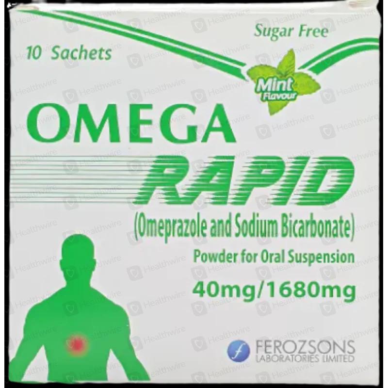 Omega Rapid (40/1680Mg) 10 Sachets