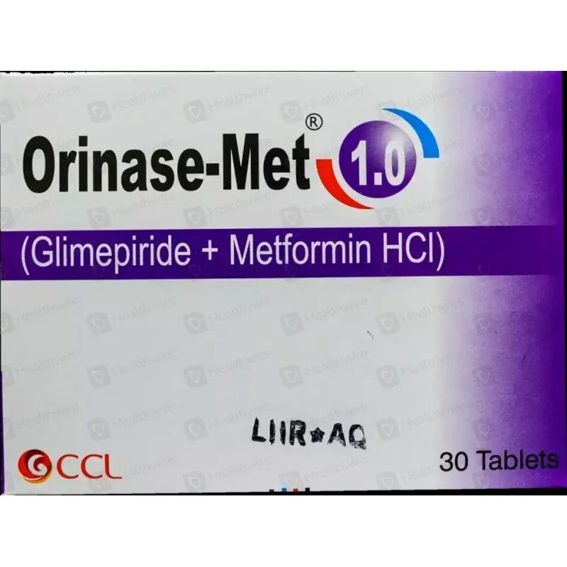 Orinase Met (1/500Mg) 30 Tablets