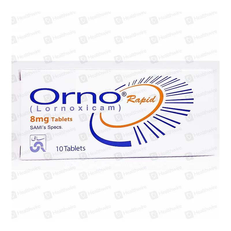 Orno Rapid (8Mg) 20 Tablets