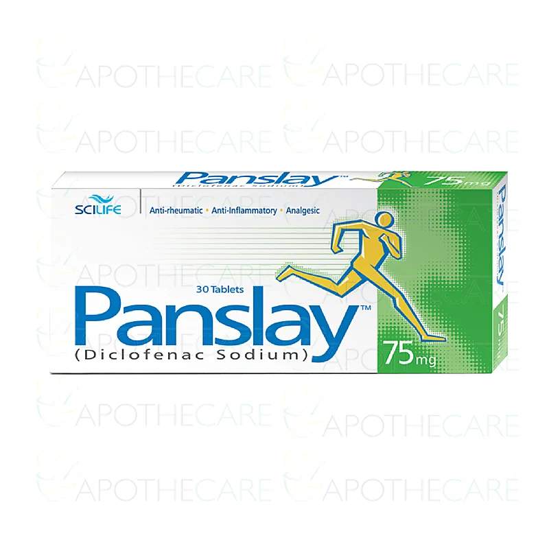 Panslay (75Mg) 30 Tablets — authentic medicine packaging