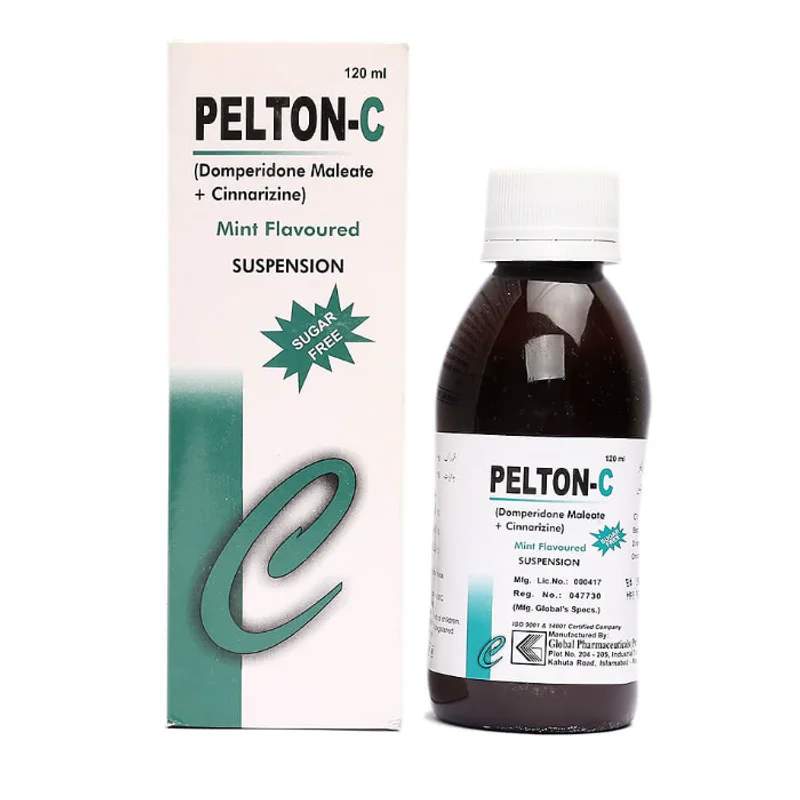 Pelton (120Ml) Suspension — authentic medicine packaging