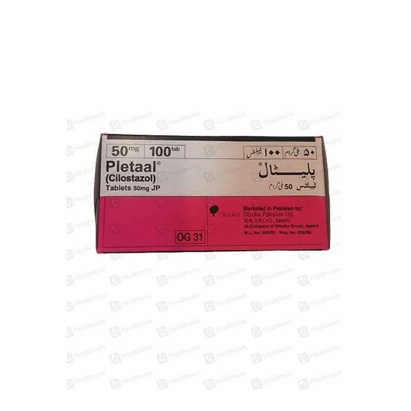 Pletaal (100Mg) 100 Tablet — authentic medicine packaging