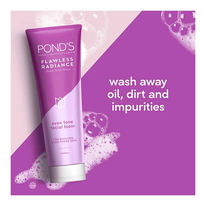 PONDS FLAWLESS WASH — authentic medicine packaging